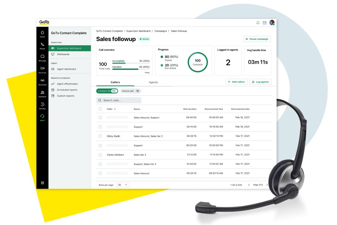 GoTo Connect Contact Center